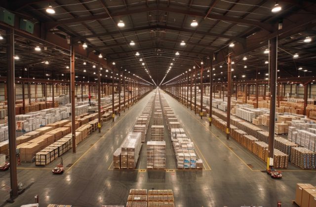 ai generated, warehouse, industry